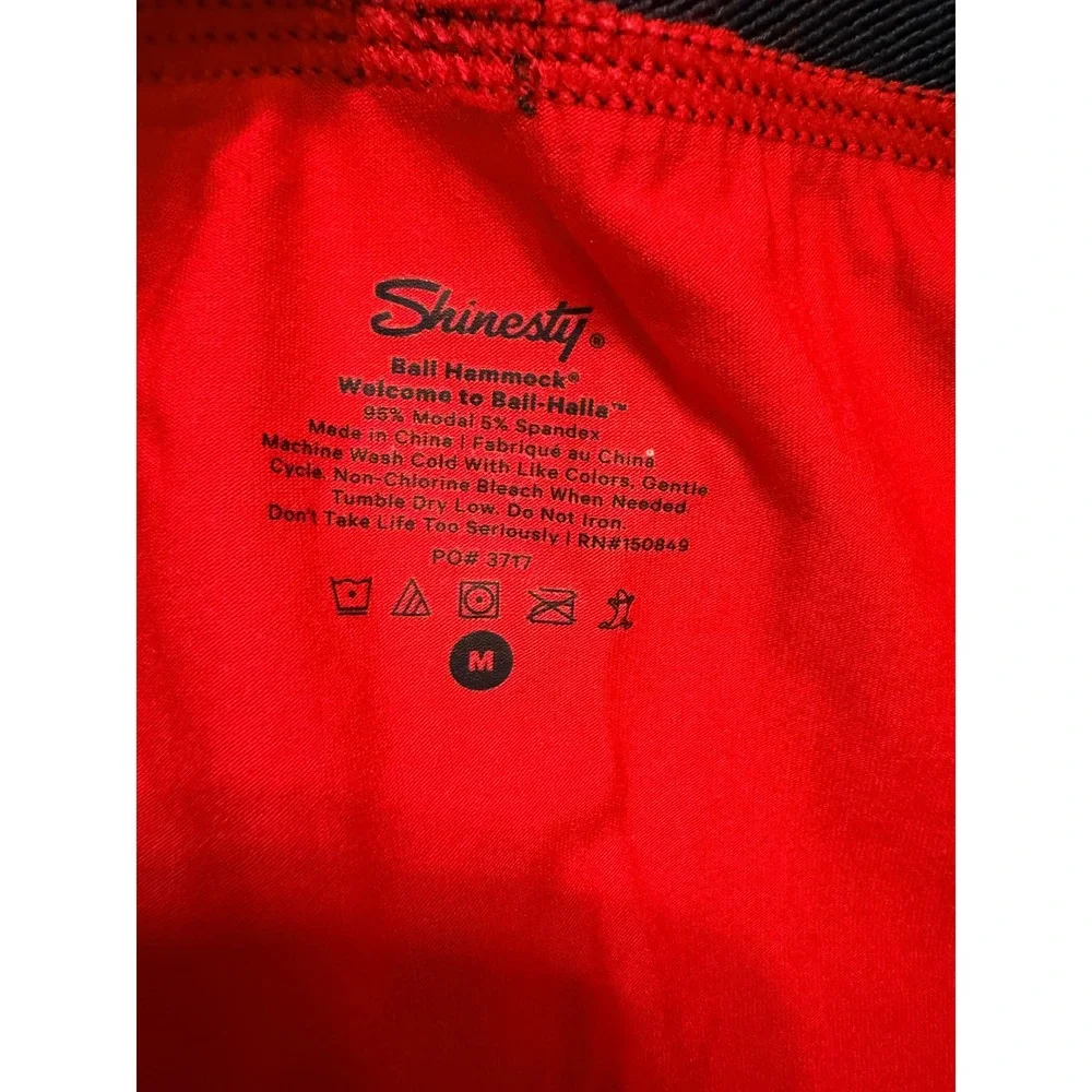 Shinesty Ball Hammock Boxers Mens Medium The Coney Islands Red Hot Dog Pouch NEW
